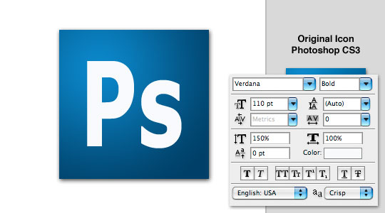 adobe photoshop cs3 icon