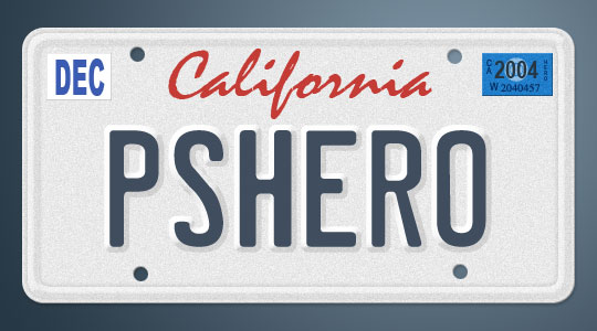 make your own vanity plate