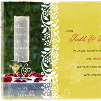 A Simple Wedding Invitation