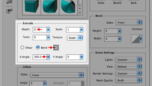 Make the top of the pin round by using the lathe function